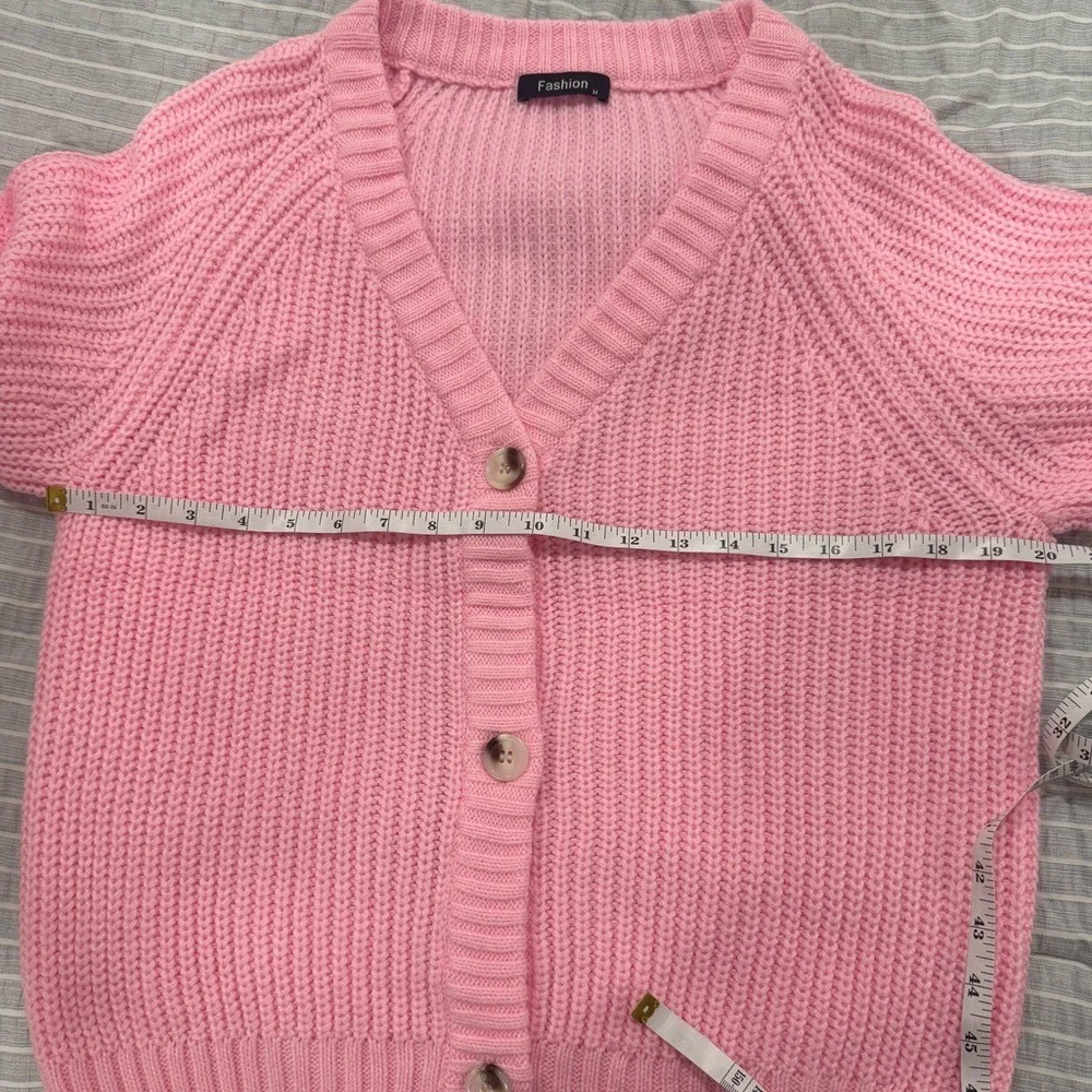 Pink Cardigan‎ fashion Medium